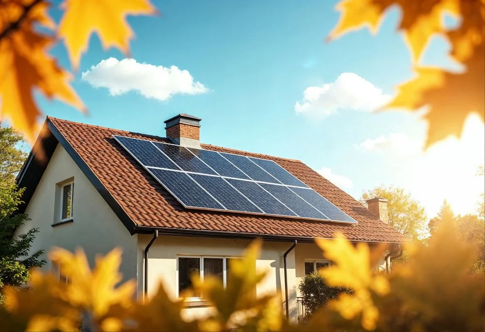 Instalación de paneles solares para autoconsumo en una cubierta de Barcelona